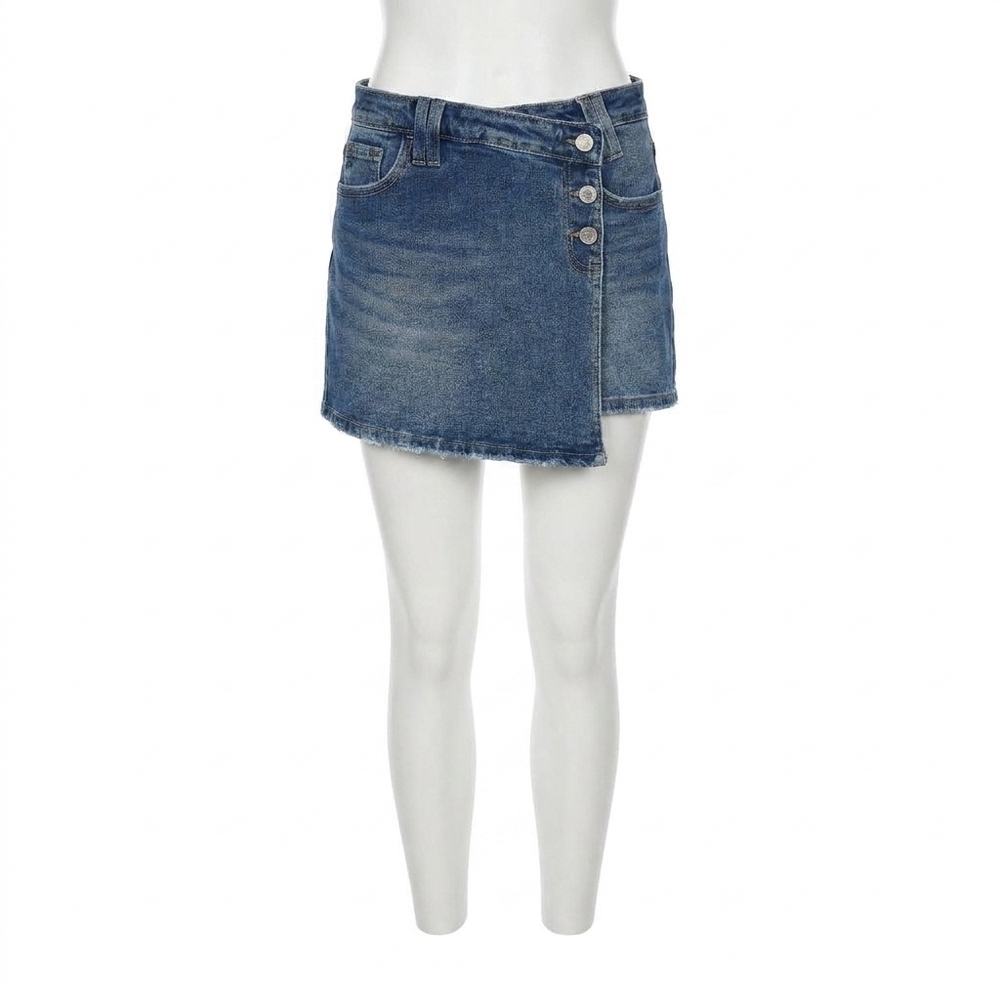 NEW KANCAN denim skorts in blue